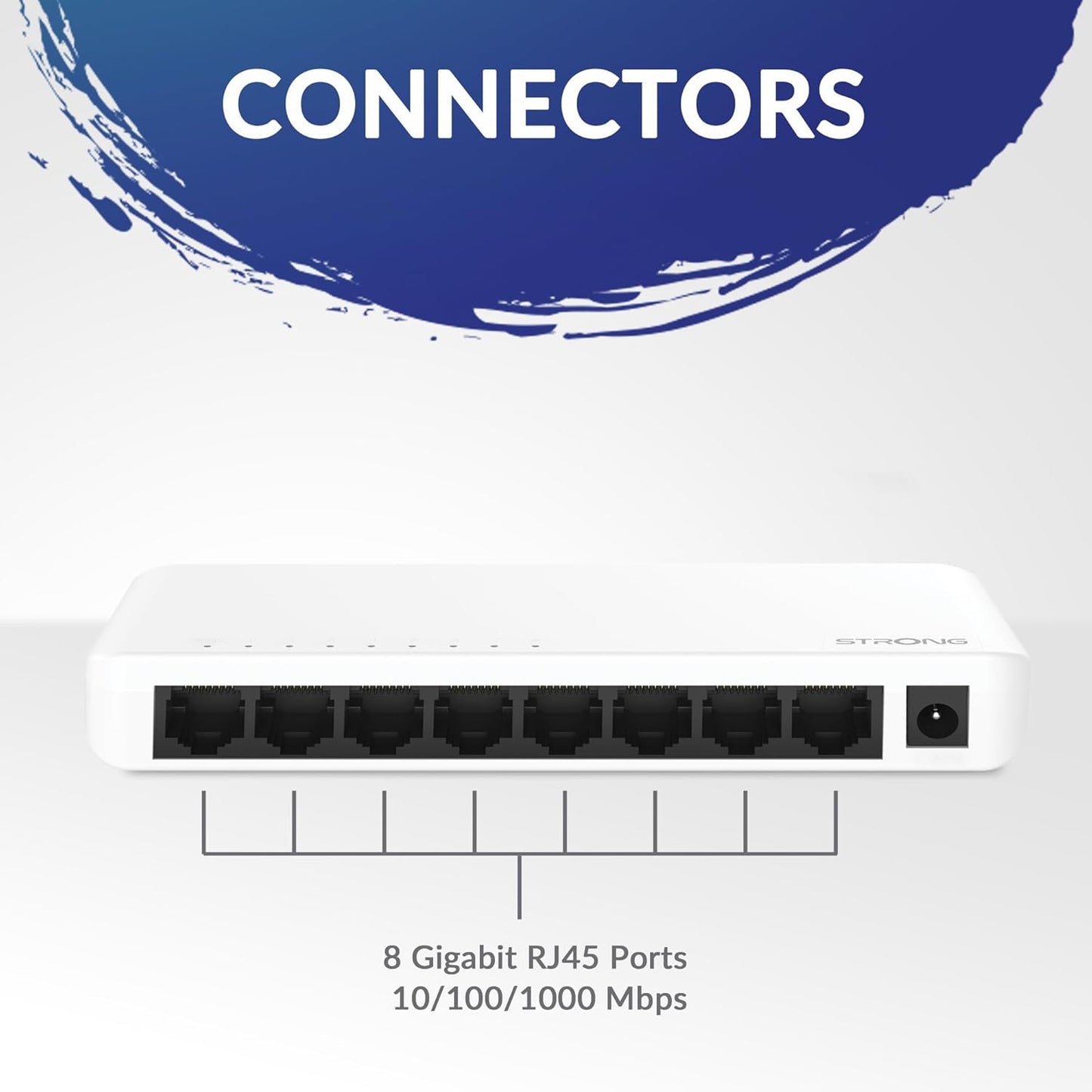 STRONG Switch Ethernet 8 porte LAN fino a 1000mBit/s