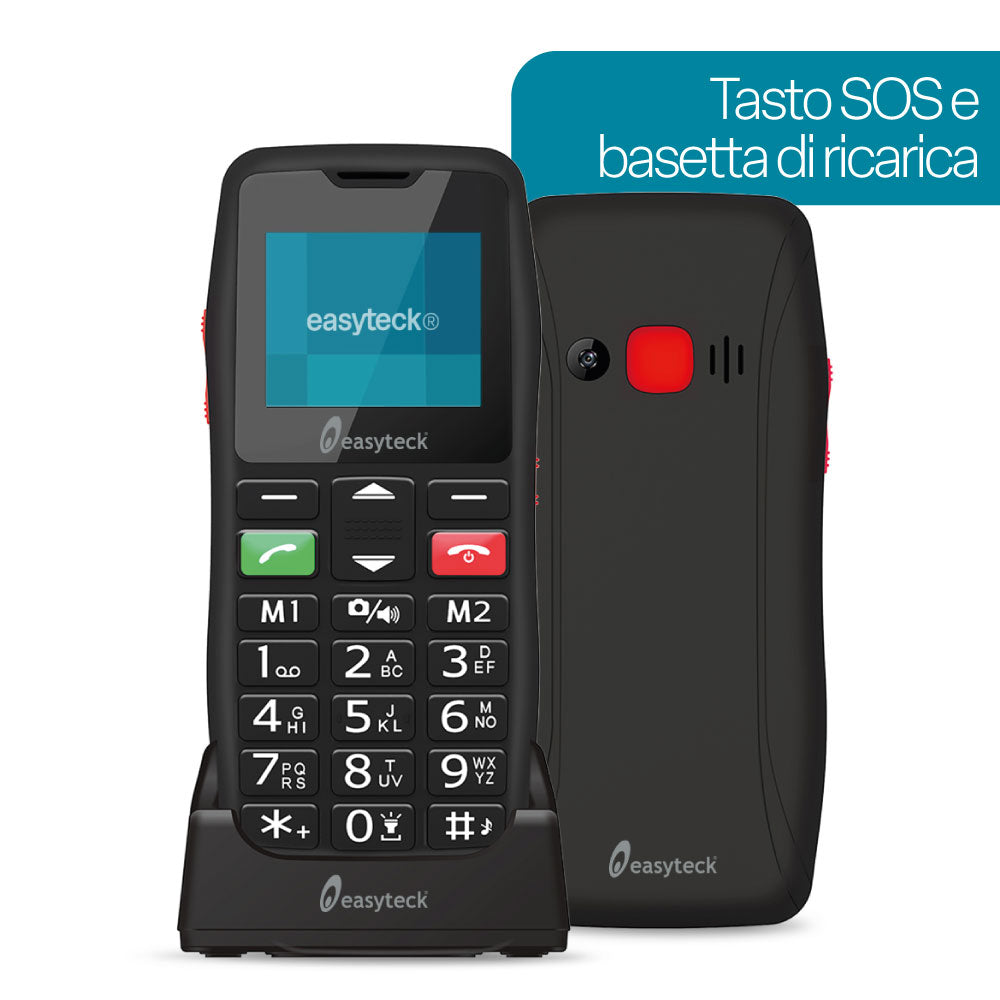 Telefono a Tasti Grandi T200 + Sim inclusa a 4,99€ al mese x Sempre