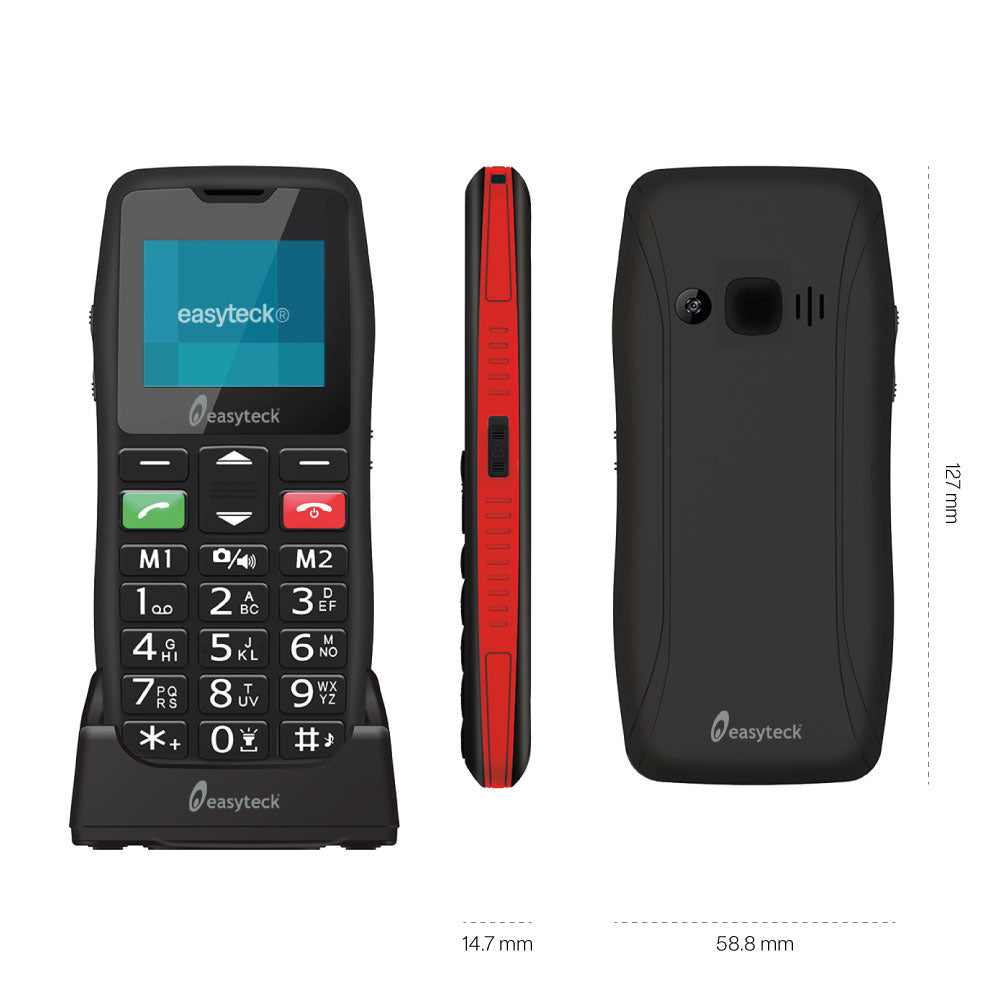 Telefono a Tasti Grandi T200 + Sim inclusa a 4,99€ al mese x Sempre