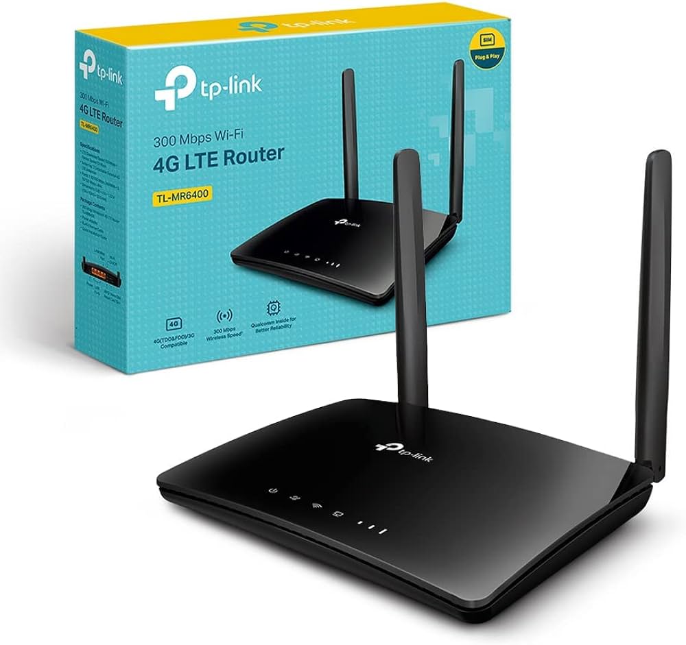 Modem TP-Link con Slot SIM 4G pronto all'uso