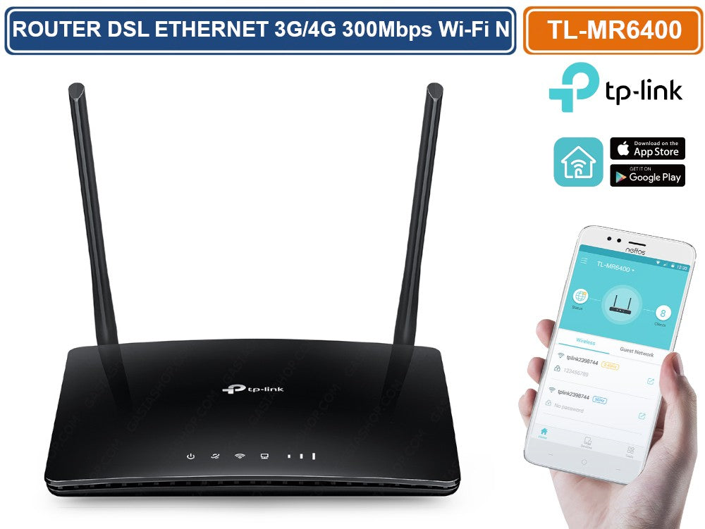 Modem TP-Link con Slot SIM 4G pronto all'uso