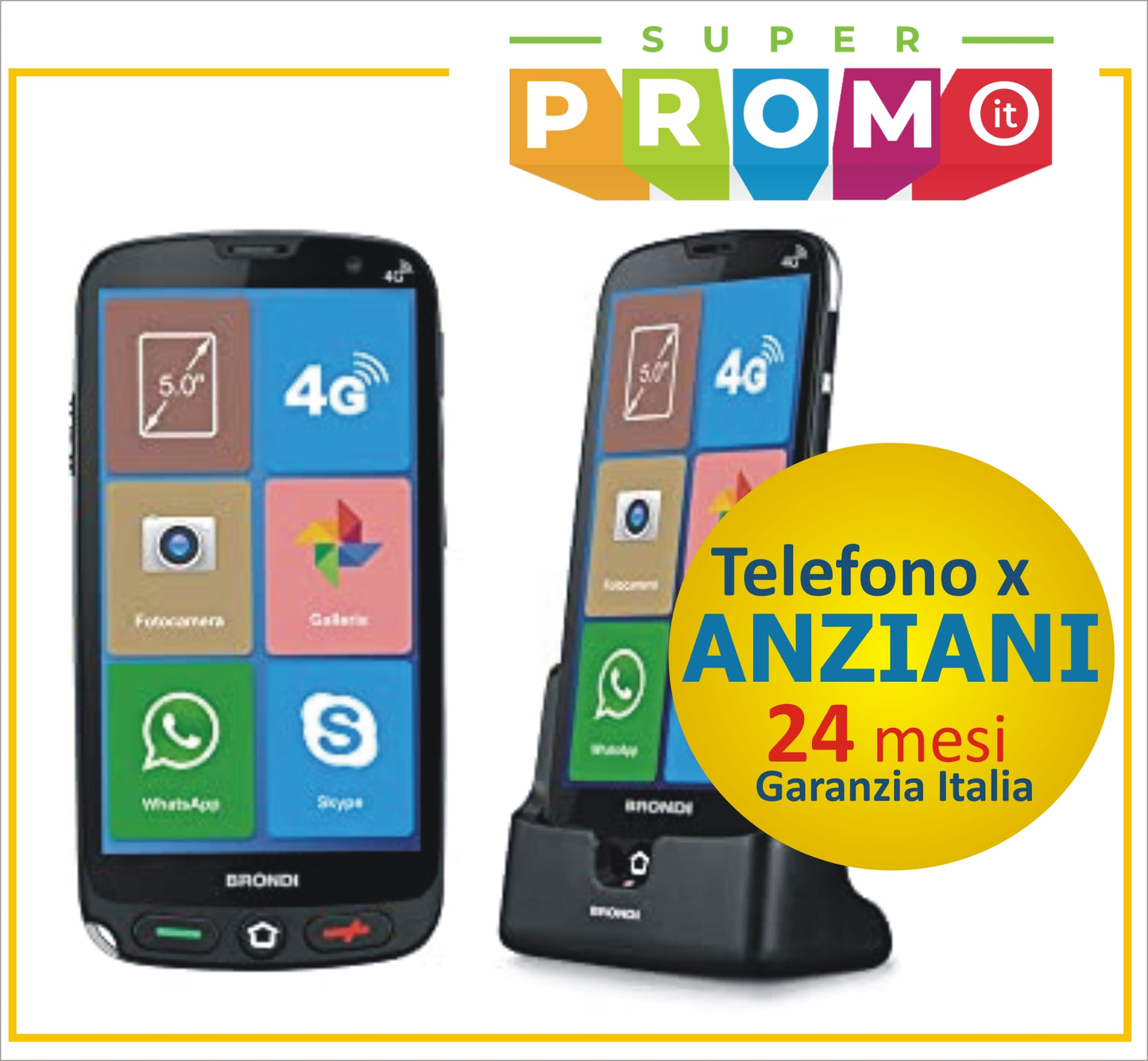 BRONDI AMICO SMARTPHONE XL TOUCH