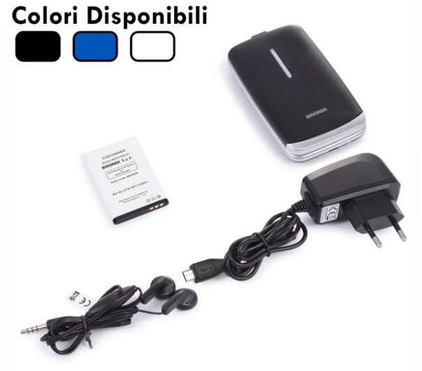 Cellulare BRONDI CONTENDER Ultra Sottile con LED sul Flip