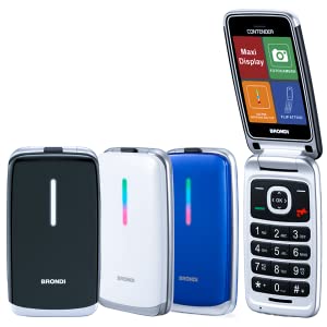 Cellulare BRONDI CONTENDER Ultra Sottile con LED sul Flip
