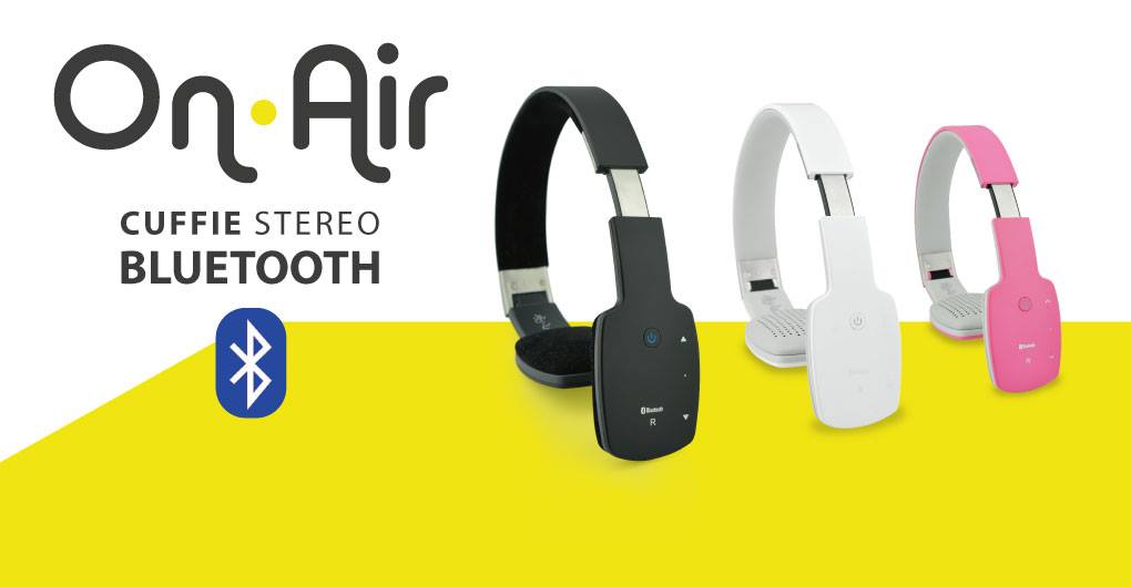 Cuffie Bluetooth On Air - Fonex High Quality Rosa