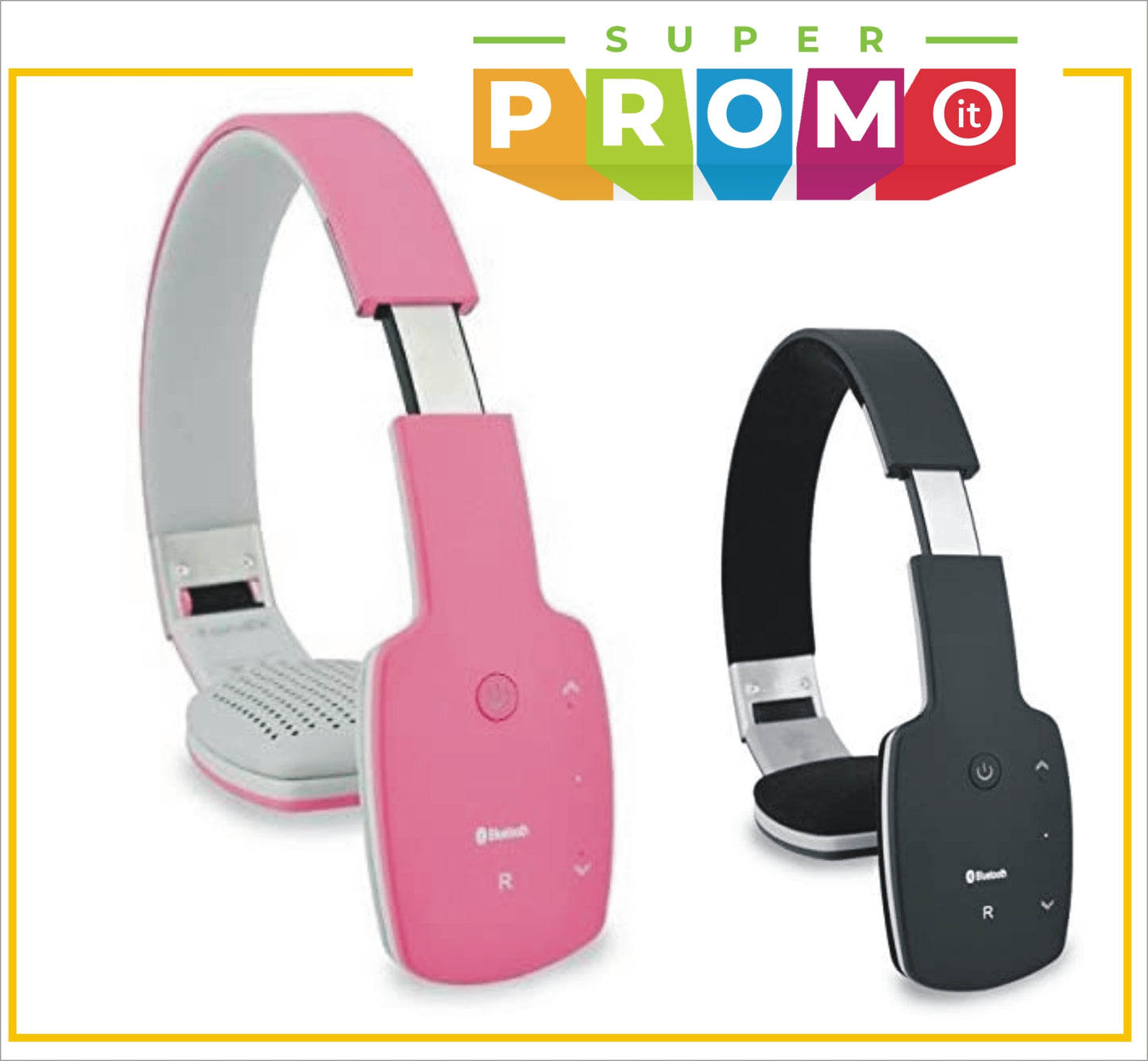 Cuffie Bluetooth On Air - Fonex High Quality Rosa