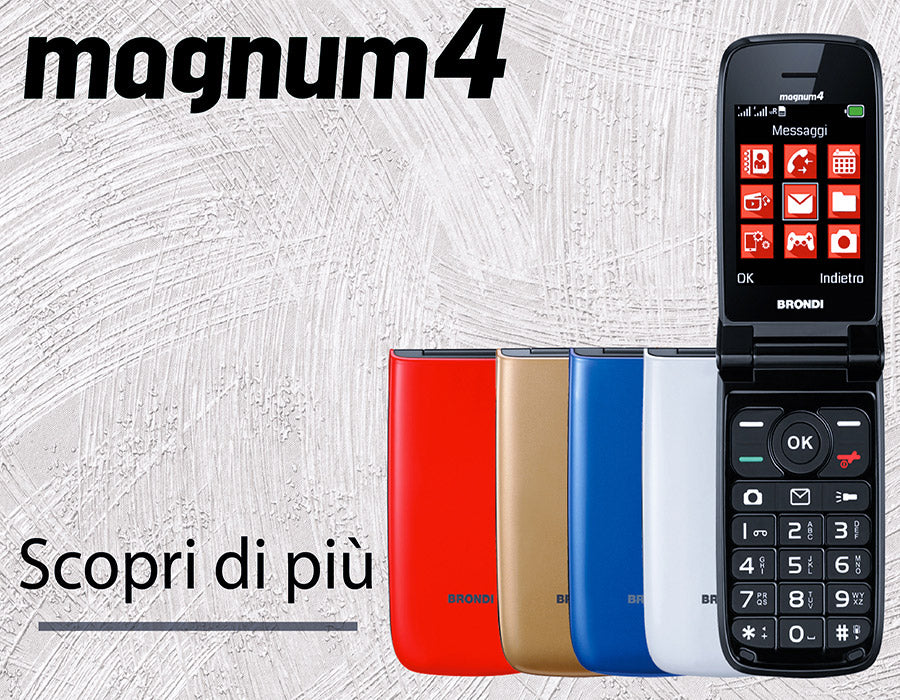 Cellulare BRONDI MAGNUM 4 - Maxi Display