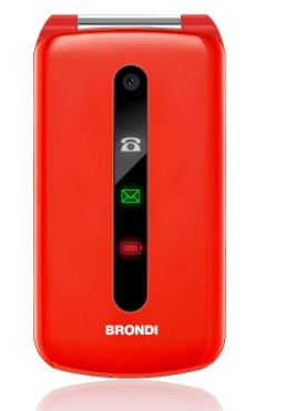 Cellulare BRONDI PRESIDENT - Ultra Sottile con Led