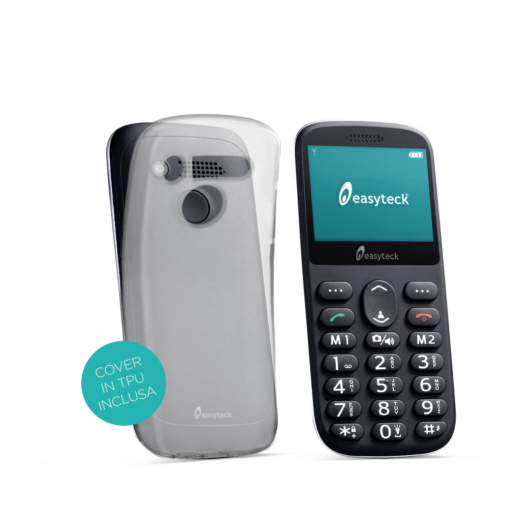 EasyTeck T103CXL Cellulare Senior Bluetooth SOS Tasti Grandi