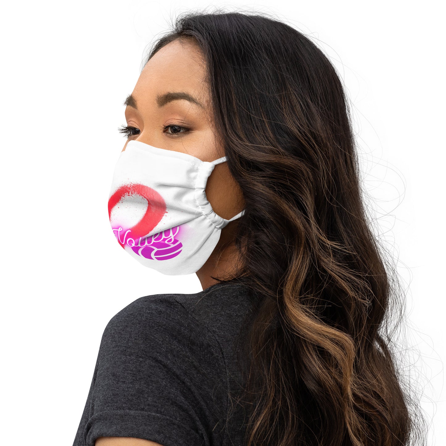 Mascherina premium "i love Volley"