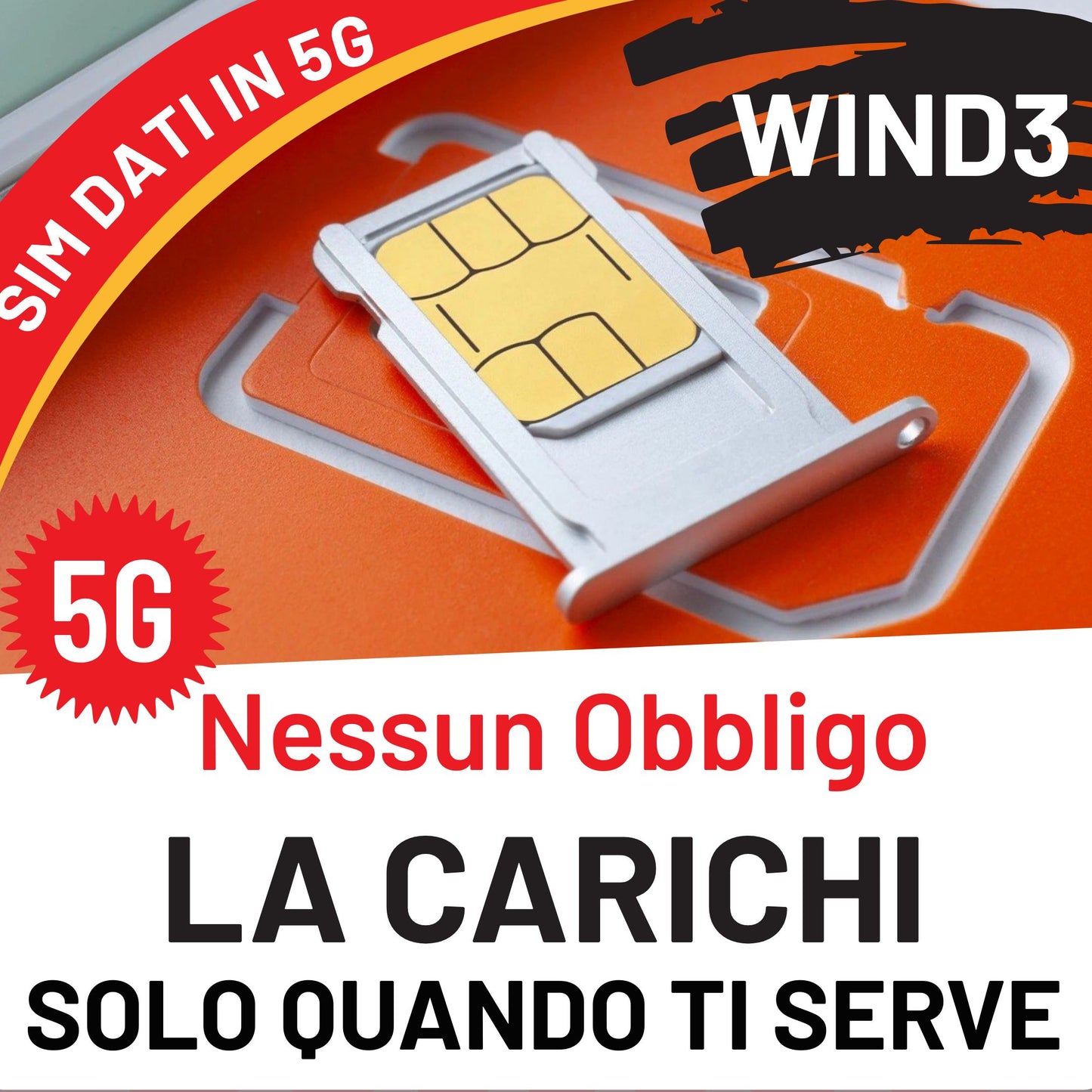 SIM DATI IN 5G SENZA RESTRIZIONI PER HOTSPOT e GAMING - GIGA ILLIMITATI IN 5G