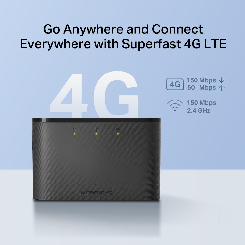 MERCUSYS [by TP-Link] Router WiFi + 150 GIGA VODAFONE a 9,99€/mese
