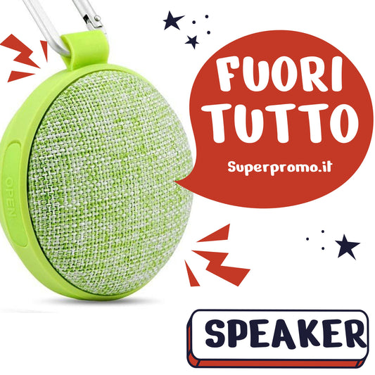Cassa Speaker bluetooth Musica Fonex ROPE 3W Vivavoce Radio