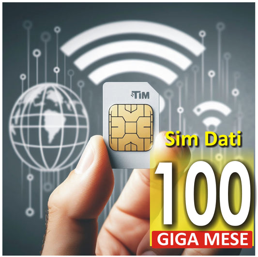 TIM SIM DATI con 100GB a 6,99€ al mese senza vincolI