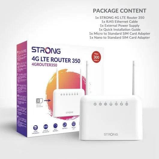 Modem Router Wifi + SIM con 250 GIGA veloci e già configurati