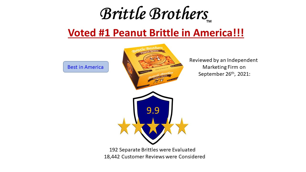 Brittle Brothers - Peanut Brittle - 5 oz. Bag (Wholesale)