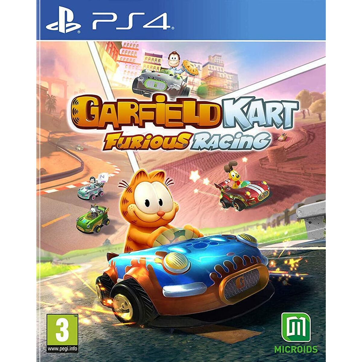 Videogioco PlayStation 4 Meridiem Games Garfield Kart: Furious Racing