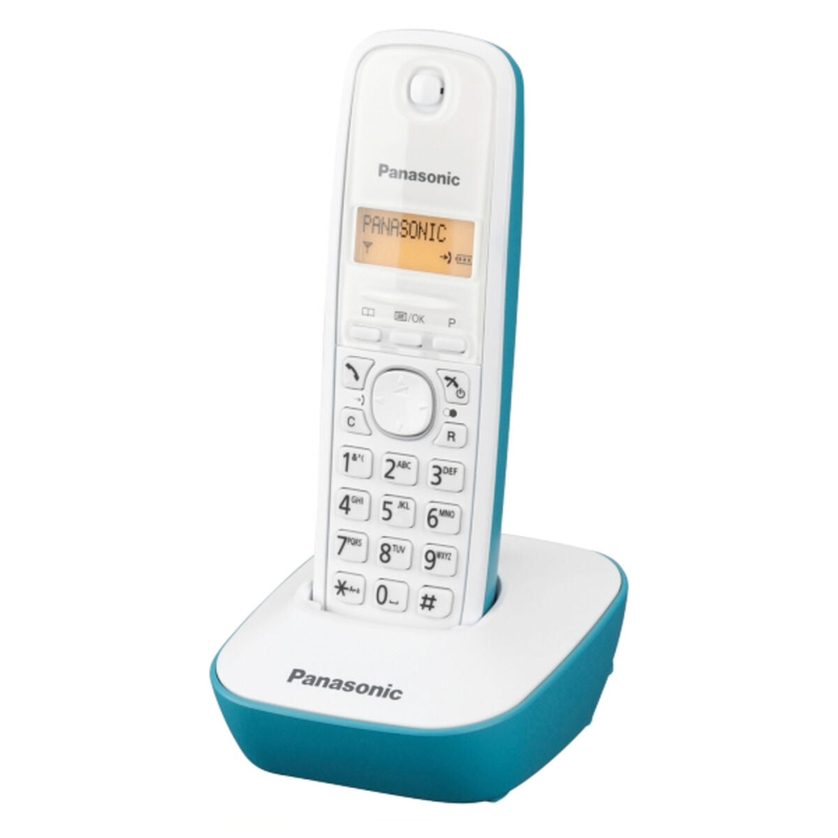 Telefono Senza Fili Panasonic Corp. KXTG1611SPC DECT Ambra