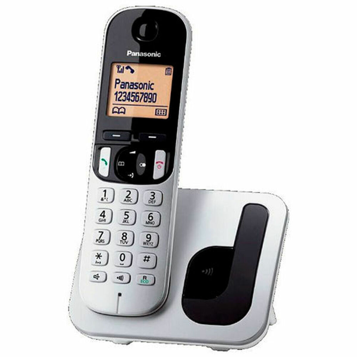 Telefono Senza Fili Panasonic Corp. KXTGC210SPS