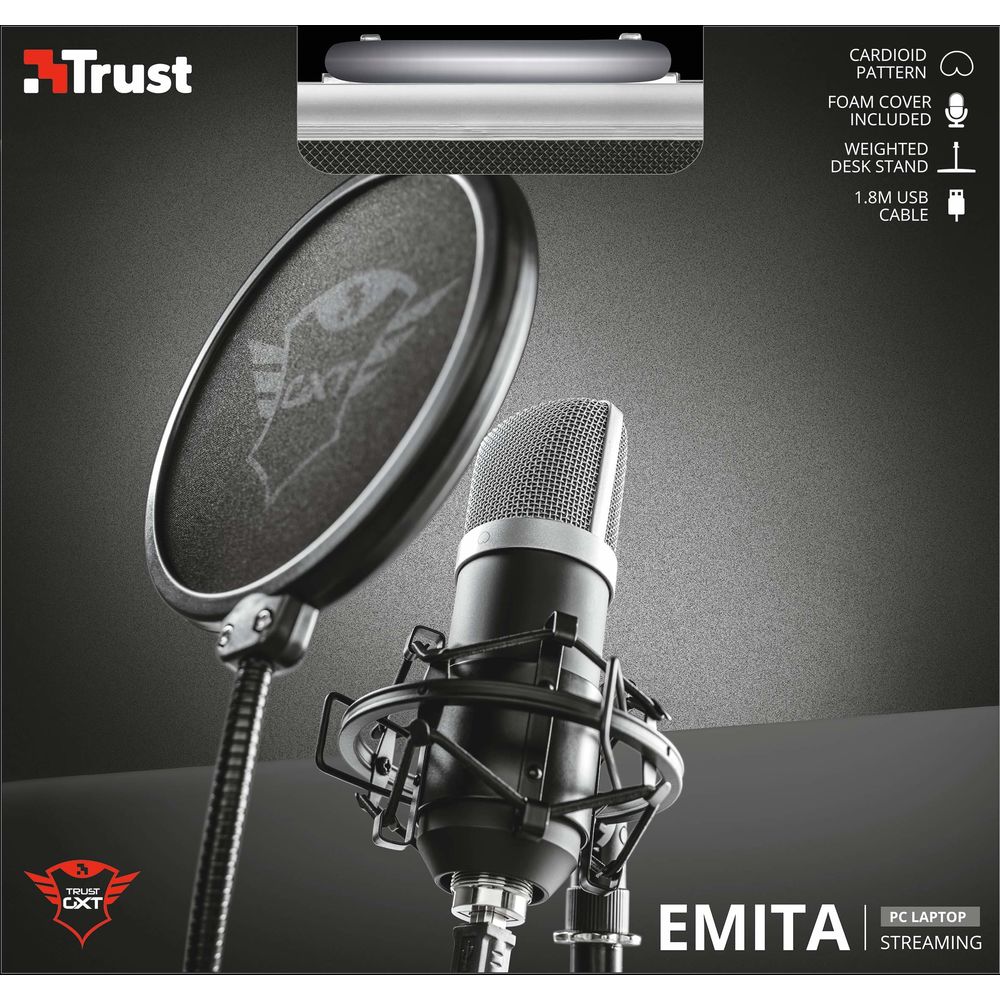Microfono Trust GXT 252 Emita