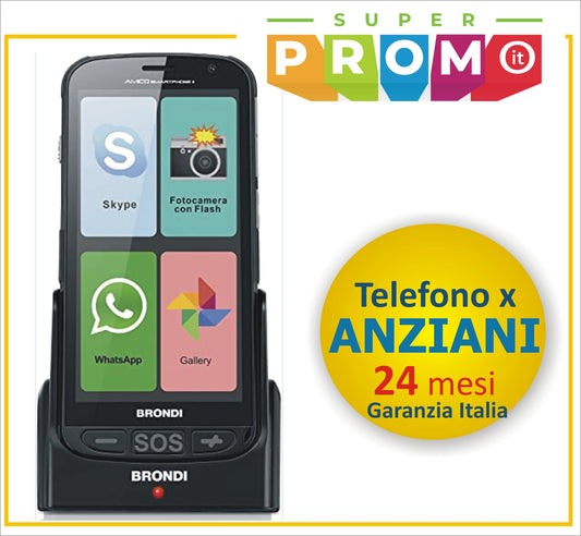 Brondi Amico Smartphone S - Touch screen x Anziani