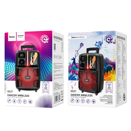 HOCO BS37 Altoparlante Bluetooth esterno Lanterna wireless alta qualità del suono
