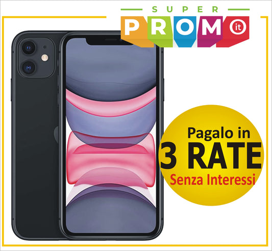 RIGENERATO: Apple iPhone 11 Mem 128GB - Classe A
