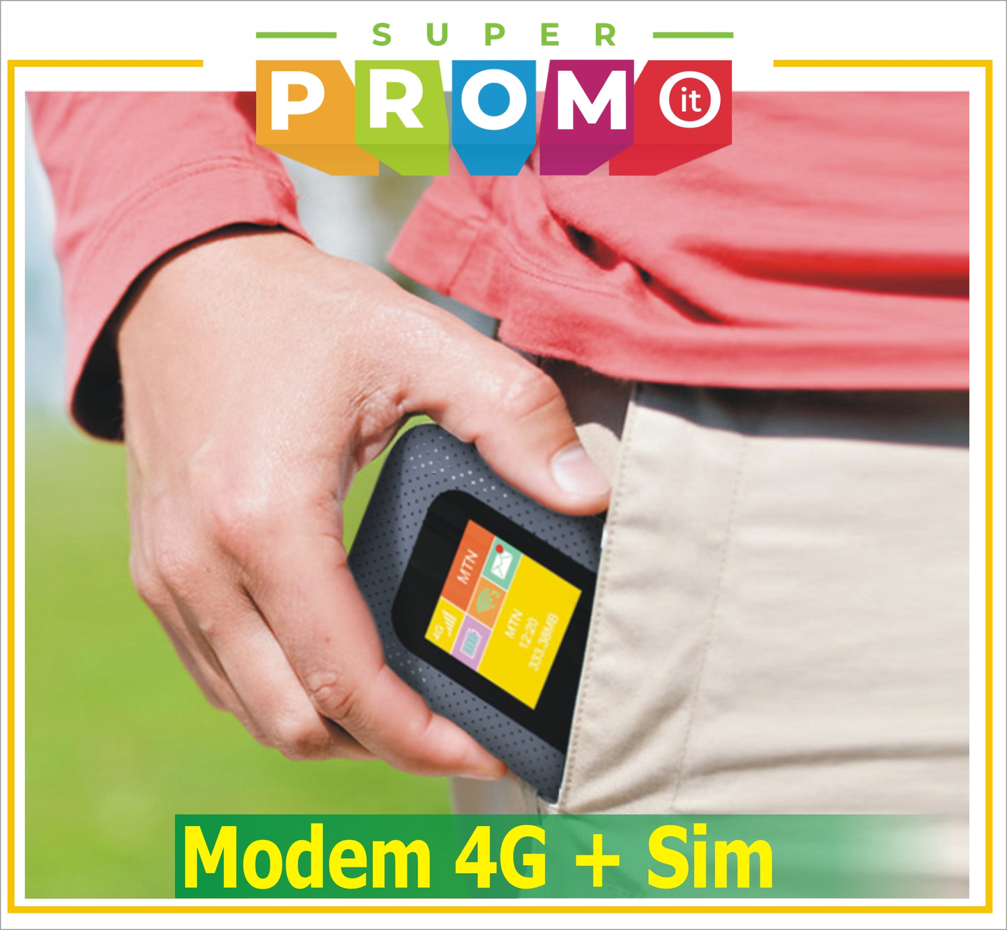 Subito Wifi - Modem Tenda 4G185 + Scheda Sim in dotazione