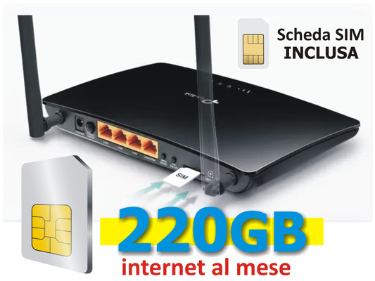 Subito Wifi - Modem TP-Link + Sim Dati da 7,99€ al mese