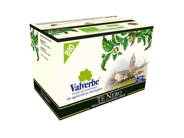 Tè Nero classico bio Valverbe-30g-20Filtri