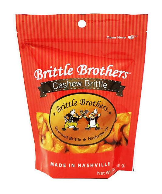Brittle Brothers - Cashew Brittle - 5 oz. Bag (Wholesale)