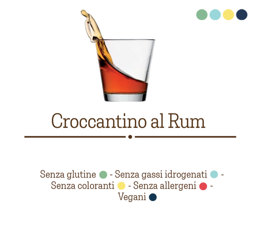 Cacao gusto croccantino al rum in polvere 30gr.