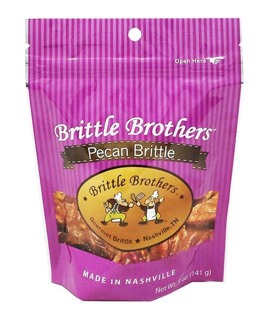 Brittle Brothers - Pecan Brittle - 5 oz. Bags (Wholesale)